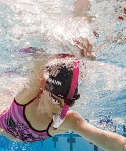 FINIS Swimmers Snorkel -Swimming Race Suits Shop 1.05.009 image usage pink 5