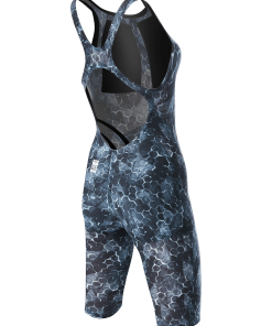 TYR Female Avictor Supernova Open Back - Black/Grey -Swimming Race Suits Shop ASTOP6 088 alt02