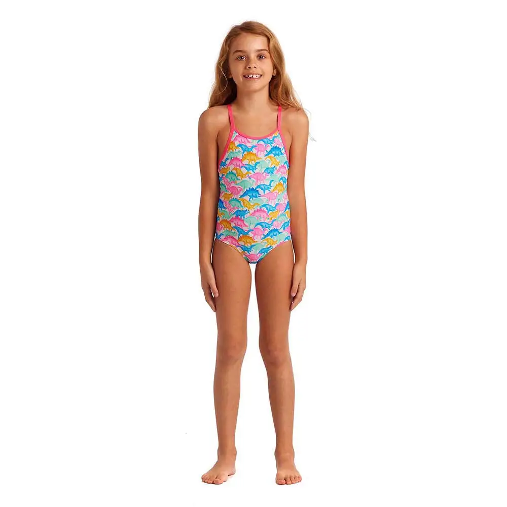 Funkita Toddler Girls One Piece Swimsuit Minisaurus 4 Funkita Toddler Girls One Piece Swimsuit Minisaurus - Image 4