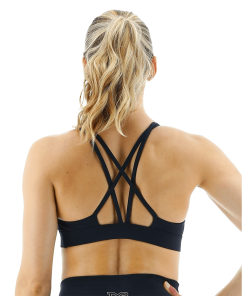 TYR GYM - Womens Black Duel Strap Sports Bra -Swimming Race Suits Shop FGDSSO3A 001 main02