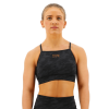 TYR GYM - Womens Blackout Camo High Neck Sports Bra