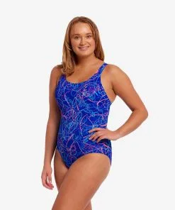 Funkita Ladies Form One Piece Brace Me Back Lashed -Swimming Race Suits Shop FKS013L LASHED 20