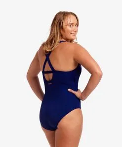 Funkita Ladies Form One Piece Brace Me Back Liqui Lights -Swimming Race Suits Shop FKS013L LIQUID LIGHTS 17