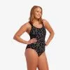 Funkita Ladies Form One Piece Brace Me Back Texta Mess