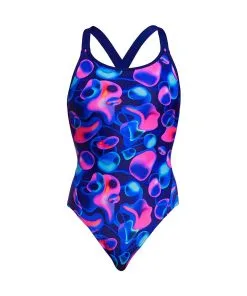 Funkita Ladies Eclipse One Piece Liquid Lights 8 Funkita Ladies Eclipse One Piece Liquid Lights -Swimming Race Suits Shop FKS025L LIQUID LIGHTS 012