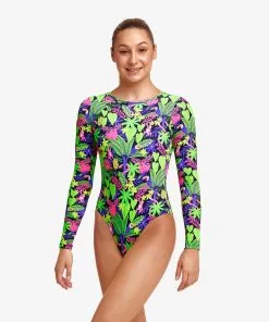 Funkita Girls Sloth Slumber Long Shot One Piece