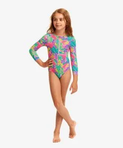 Funkita Toddler Girls Sun Cover One Piece Jungle Party