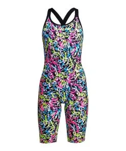 Funkita Girls Fast Legs One Piece Messed Up -Swimming Race Suits Shop FKS062G MESSED UP 011 ad363a12 144f 425b 8752 aac06c54c0b7