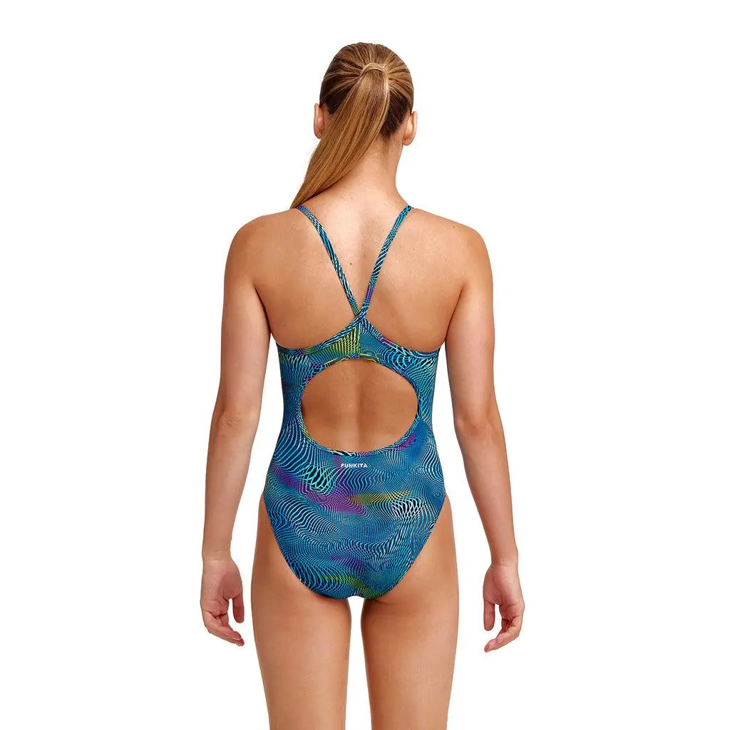 Funkita Girls Wires Crossed Diamond Back 4 Funkita Girls Wires Crossed Diamond Back - Image 4