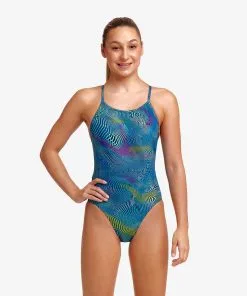 Funkita Girls Wires Crossed Diamond Back