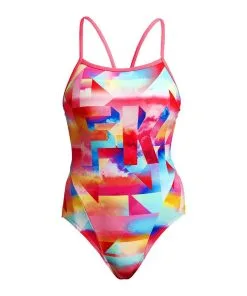 Funkita Ladies Single Strap One Piece Sun Setter 5 Funkita Ladies Single Strap One Piece Sun Setter -Swimming Race Suits Shop FS15L SUN SETTER 01
