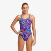 Funkita Girls Peacock Paradise Single Strap One Piece