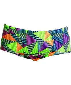 Funky Trunks Mens Classic Trunks Cross Bars -Swimming Race Suits Shop FT30M CROSS BARS 01