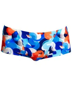 Funky Trunks Mens Classic Trunks Wet Paint -Swimming Race Suits Shop FT30M WET PAINT 012