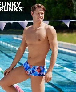 Funky Trunks Mens Classic Trunks Wet Paint