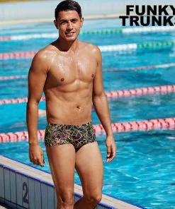 Funky Trunks Mens Classic Trunks Whip Lash