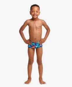 Funky Trunks Toddler Slothed Boys Printed Trunks