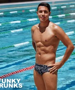 FUNKITA Funky Trunks Mens Classic Briefs Texta Mess