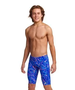 Funky Trunks Boys Training Jammers Lashed