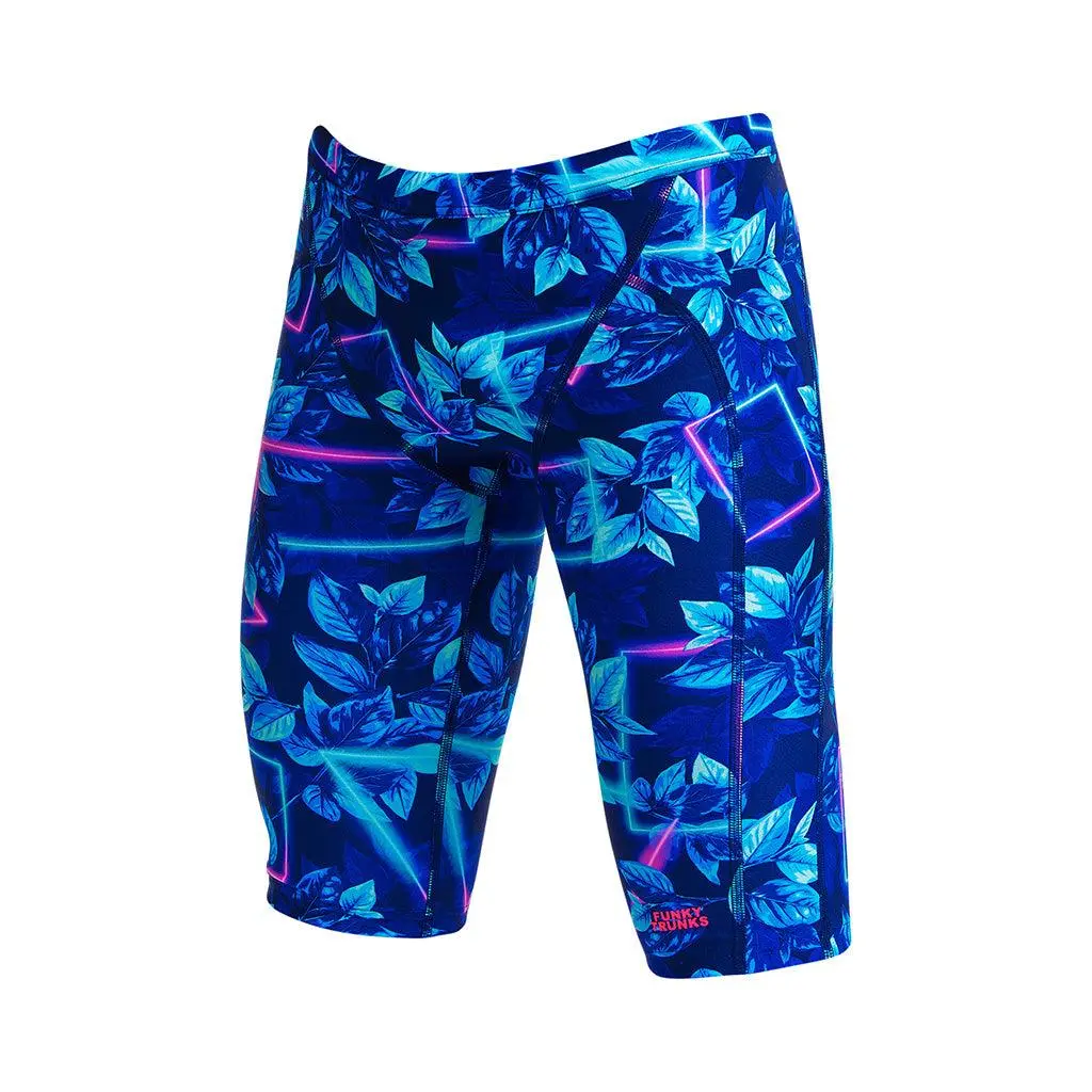 Funky Trunks Boys Training Jammers Leaf Laser 4 Funky Trunks Boys Training Jammers Leaf Laser - Image 4
