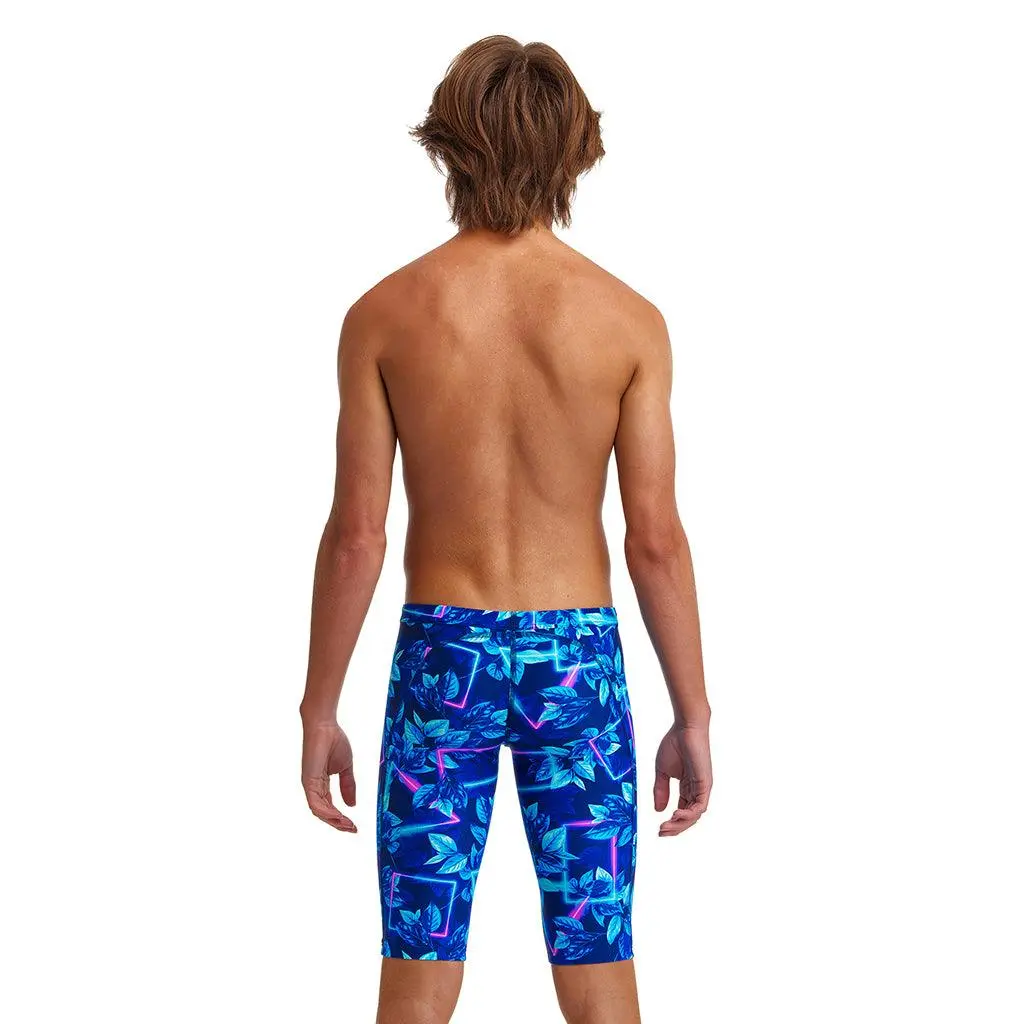 Funky Trunks Boys Training Jammers Leaf Laser 3 Funky Trunks Boys Training Jammers Leaf Laser - Image 3