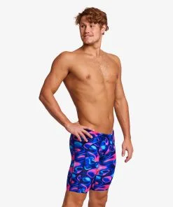 Funky Trunks Men Training Jammers Liquid Lights 6 Funky Trunks Men Training Jammers Liquid Lights -Swimming Race Suits Shop FT37M LIQUID LIGHTS 19