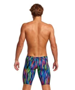 Funky Trunks Mens Training Jammers Rain Down -Swimming Race Suits Shop FT37M RAIN DOWN 02