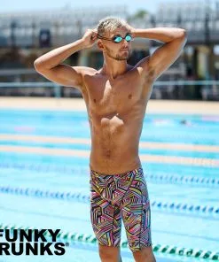 Funky Trunks Mens Training Jammers Strip Straps