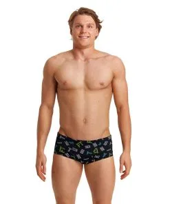 Funky Trunks Mens Classic Trunks Fted -Swimming Race Suits Shop FTS001M FTED 01