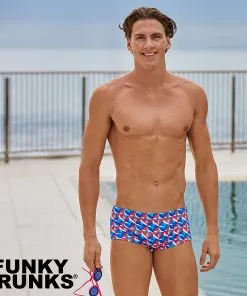Funky Trunks Mens Classic Trunks Out Foxed