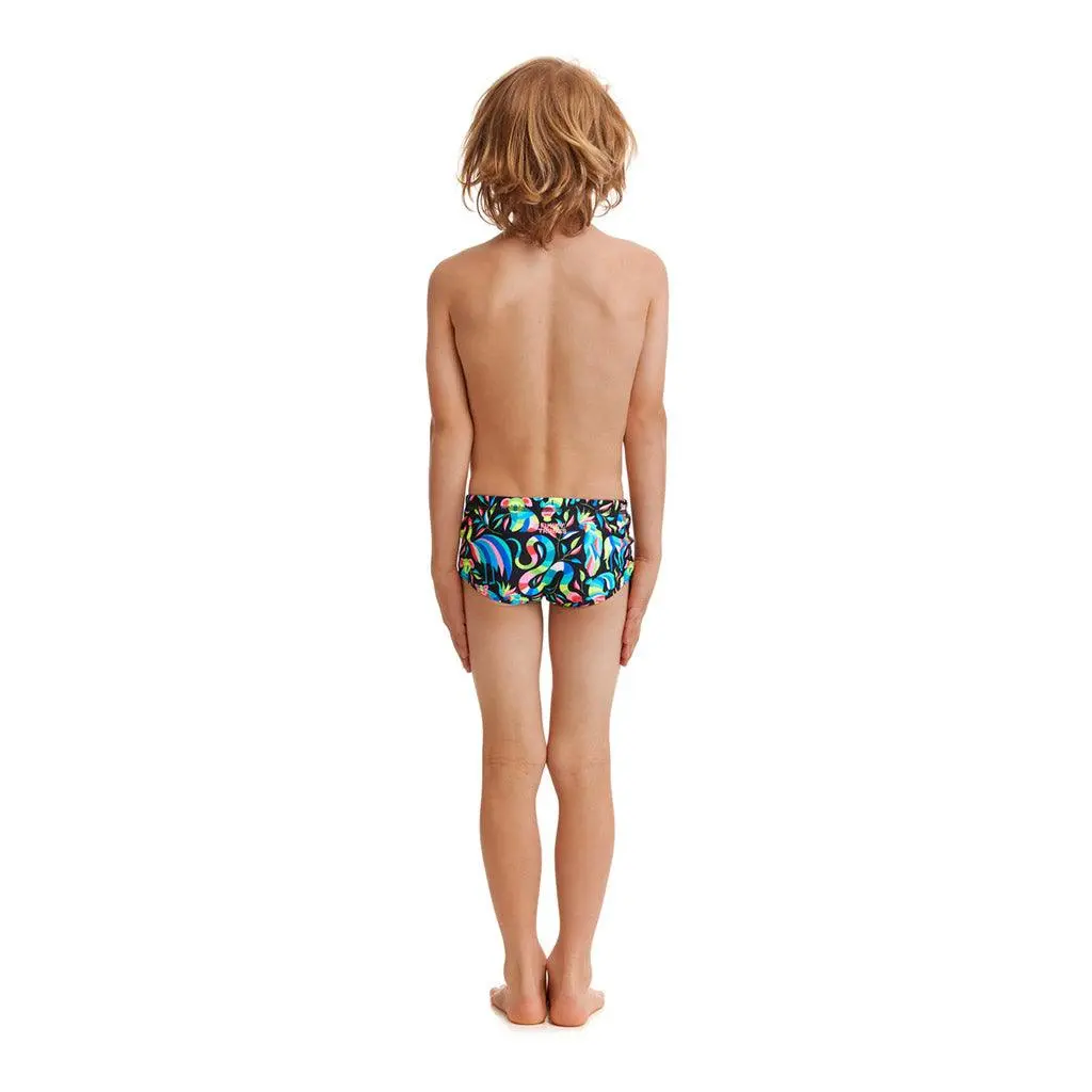 Funky Trunks Toddler Boys Printed Trunks Night Life 2 Funky Trunks Toddler Boys Printed Trunks Night Life - Image 2