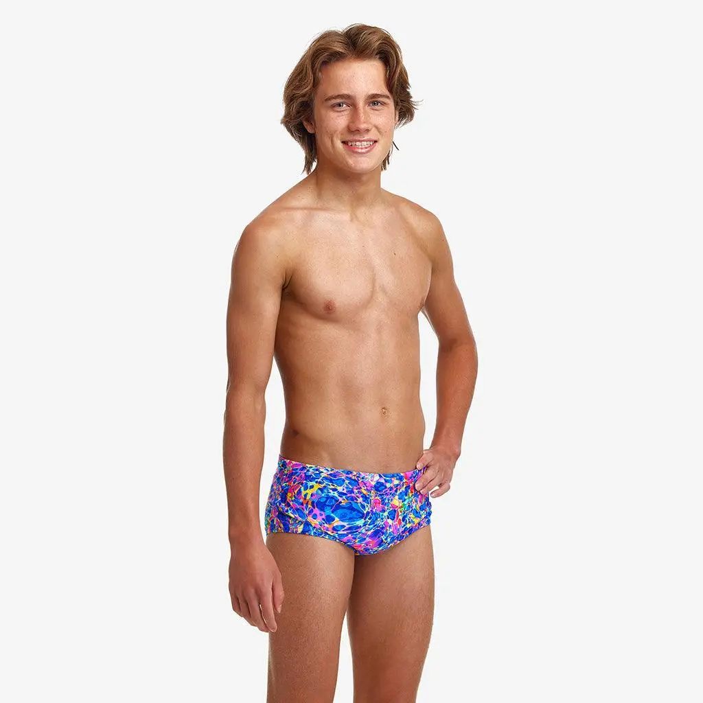 Funky Trunks Boys Sidewinder Trunks Oiled Up 2 Funky Trunks Boys Sidewinder Trunks Oiled Up - Image 2