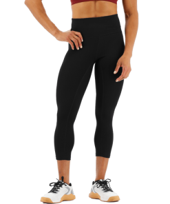 TYR GYM Women’s Black High Rise 3/4 Leggings