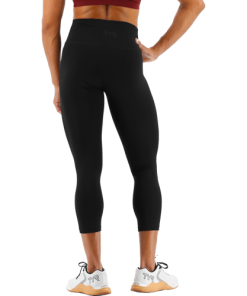TYR GYM Women’s Black High Rise 3/4 Leggings 7 TYR GYM Women’s Black High Rise 3/4 Leggings -Swimming Race Suits Shop FTTMRS3A 001 main02