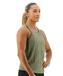 TYR Airtec™ Women's Tank - Olive Night Heather -Swimming Race Suits Shop FTTSO3A 930 alt06