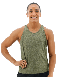 TYR Airtec™ Women's Tank - Olive Night Heather
