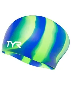 TYR Multi Long Hair Swim Cap -Swimming Race Suits Shop LCSLM 310 alt1