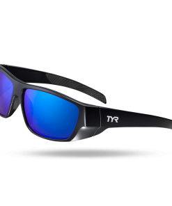 TYR Knox Mens Wrap Sunglasses Blue Black