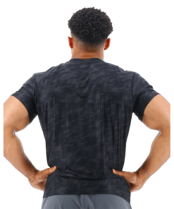 TYR Gym Mens Airtec Tee - Blackout Camo -Swimming Race Suits Shop MPTBC3A 001 main02