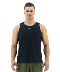 TYR GYM Men's Black Airtec Tank