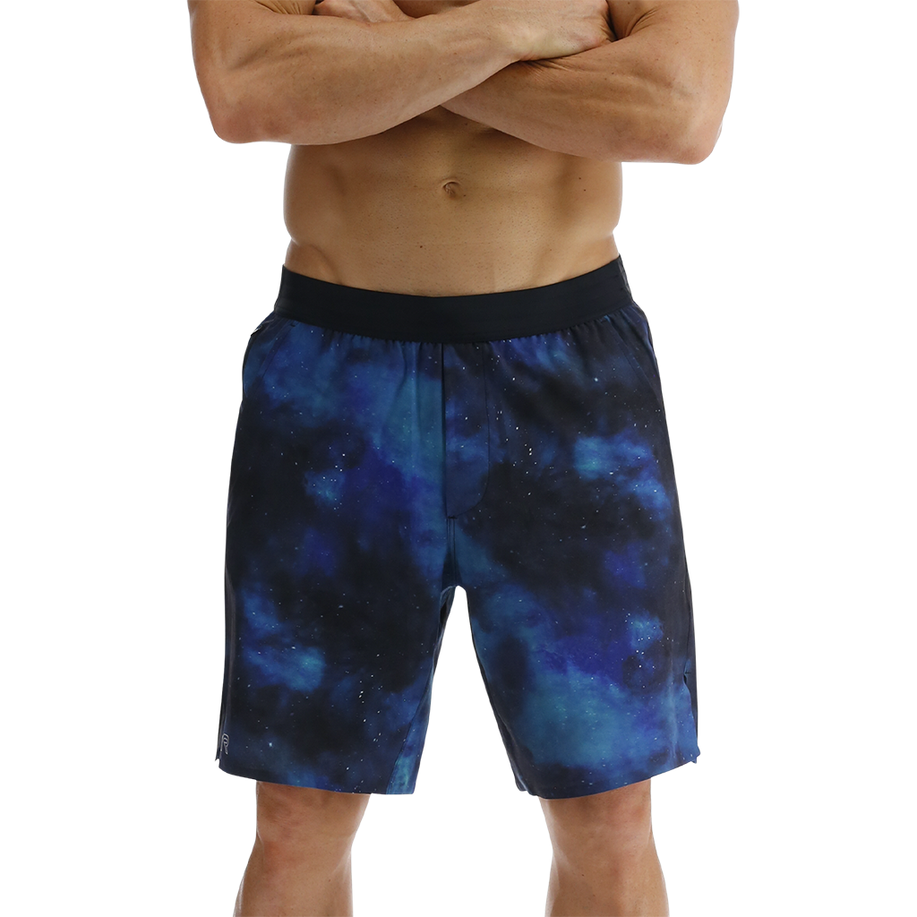 TYR Hydrosphere™ Men's Lined 7" Unbroken Shorts - Cosmic Night 3 TYR Hydrosphere™ Men's Lined 7" Unbroken Shorts - Cosmic Night - Image 3