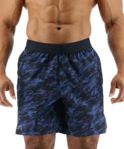 TYR GYM Mens Unbroken UnLined 7" MidNight CamShort