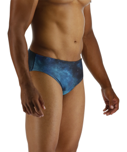 TYR Durafast Elite® Brief Swimsuit - Cosmic Night -Swimming Race Suits Shop RCMN7A 978 alt06