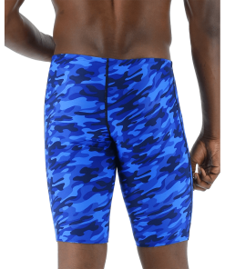 TYR Camo Blue Jammer Swimsuit -Swimming Race Suits Shop SCAM7A 420 main02