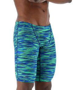 TYR Fizzy Blue/Green Wave Jammer 7 TYR Fizzy Blue/Green Wave Jammer -Swimming Race Suits Shop SFIZ7A 487 alt06