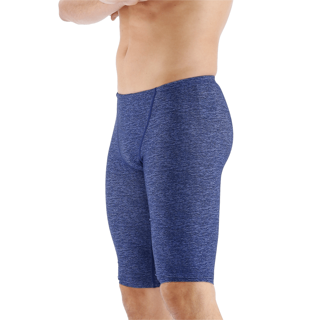 TYR Lapped Navy Jammer Swimsuit 1 TYR Lapped Navy Jammer Swimsuit