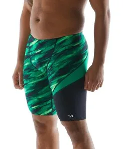 TYR Male Green Vitric Wave Jammer