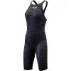TYR Thresher Baja Black Open Back Knee Race Suit