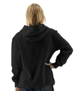 TYR Womens Outline Logo Hoodie Black/Silver 9 TYR Womens Outline Logo Hoodie Black/Silver -Swimming Race Suits Shop TYRWHB3A 064 main02