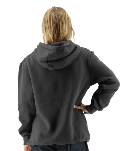 TYR Womens Outline Logo Hoodie Charcoal/Silver -Swimming Race Suits Shop TYRWHB3A 952 main02